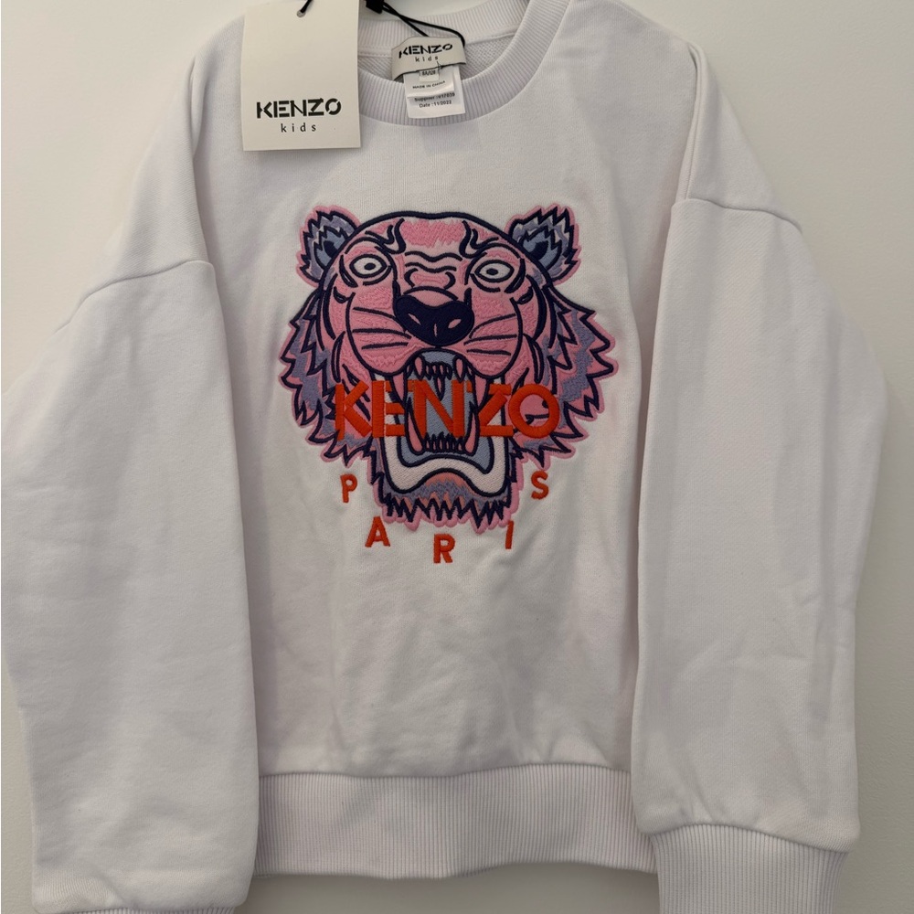 NWT Kenzo kids unisex sweatshirt size 8a/128cm